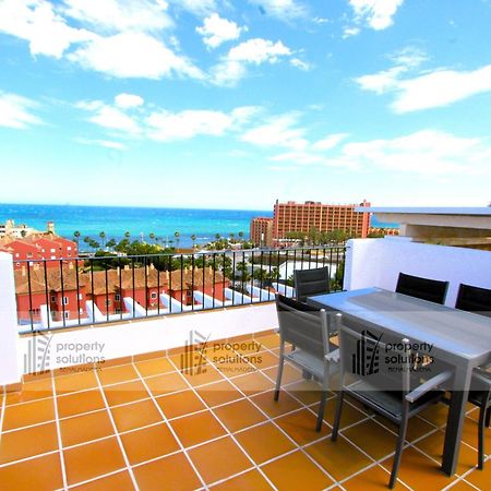 Lomas de Mena: Seaside Penthouse with Pool and BBQ Apartment Benalmadena Exterior photo