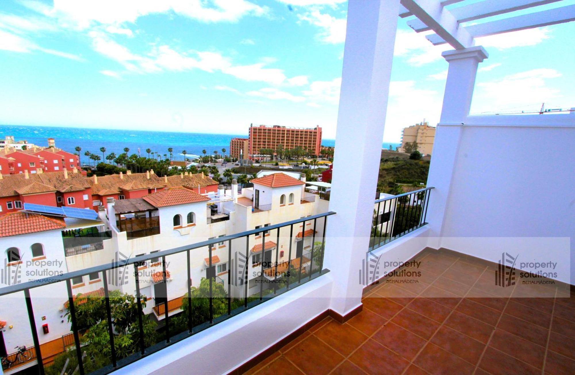 Lomas de Mena: Seaside Penthouse with Pool and BBQ Apartment Benalmadena Exterior photo